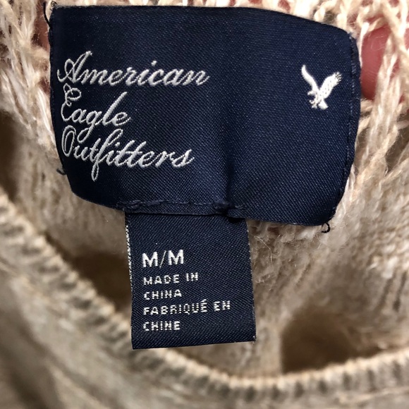 American Eagle Crochet Top with Fringe - Picture 5 of 5